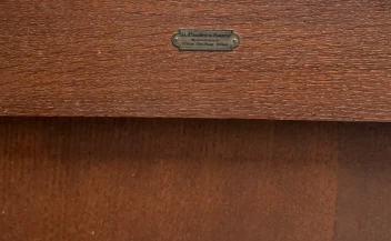 Art Deco Amsterdamse School Bookcase by Willem Penaat for Pander Den Haag, 1921